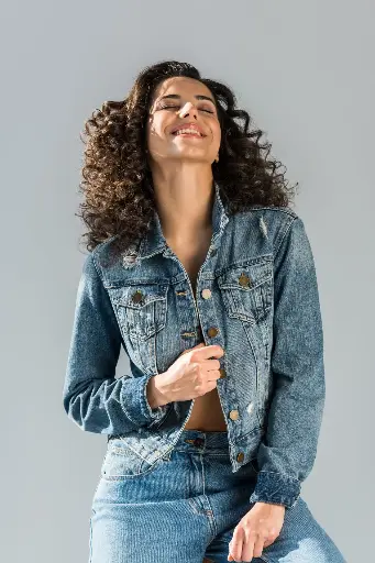 Cropped Denim Jacket