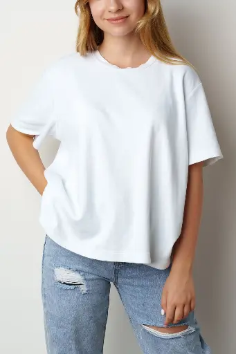 Relaxed Fit Drop Shoulder T-Shirt